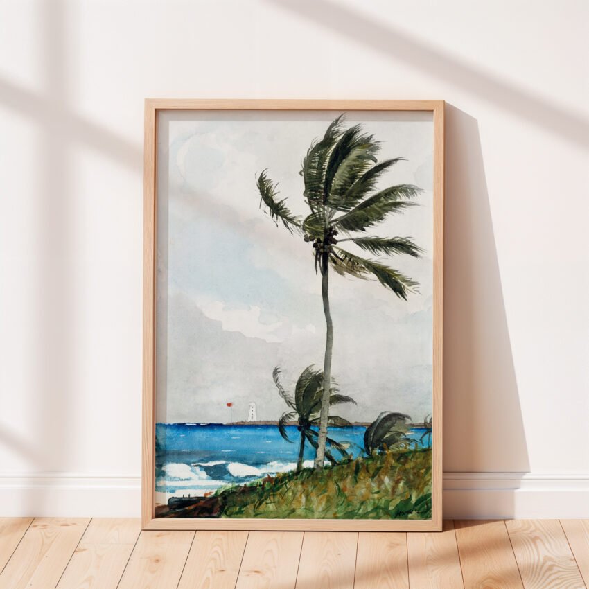 Palm Tree, Nassau by Winslow Homer - Image 3