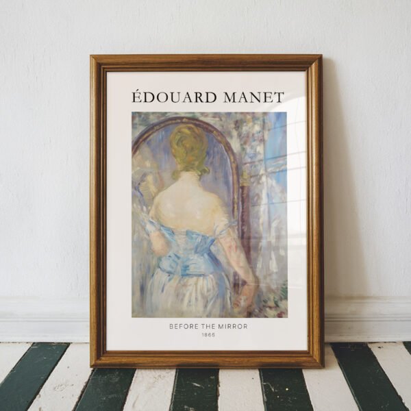 Before the Mirror by Édouard Manet