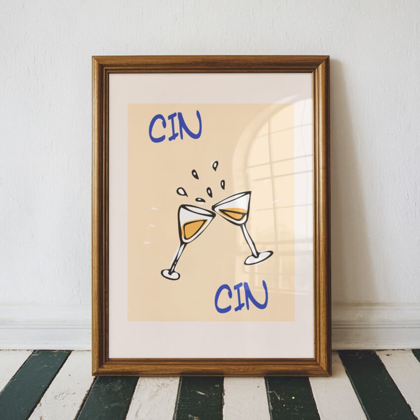 Cin Cin Celebration Art Print