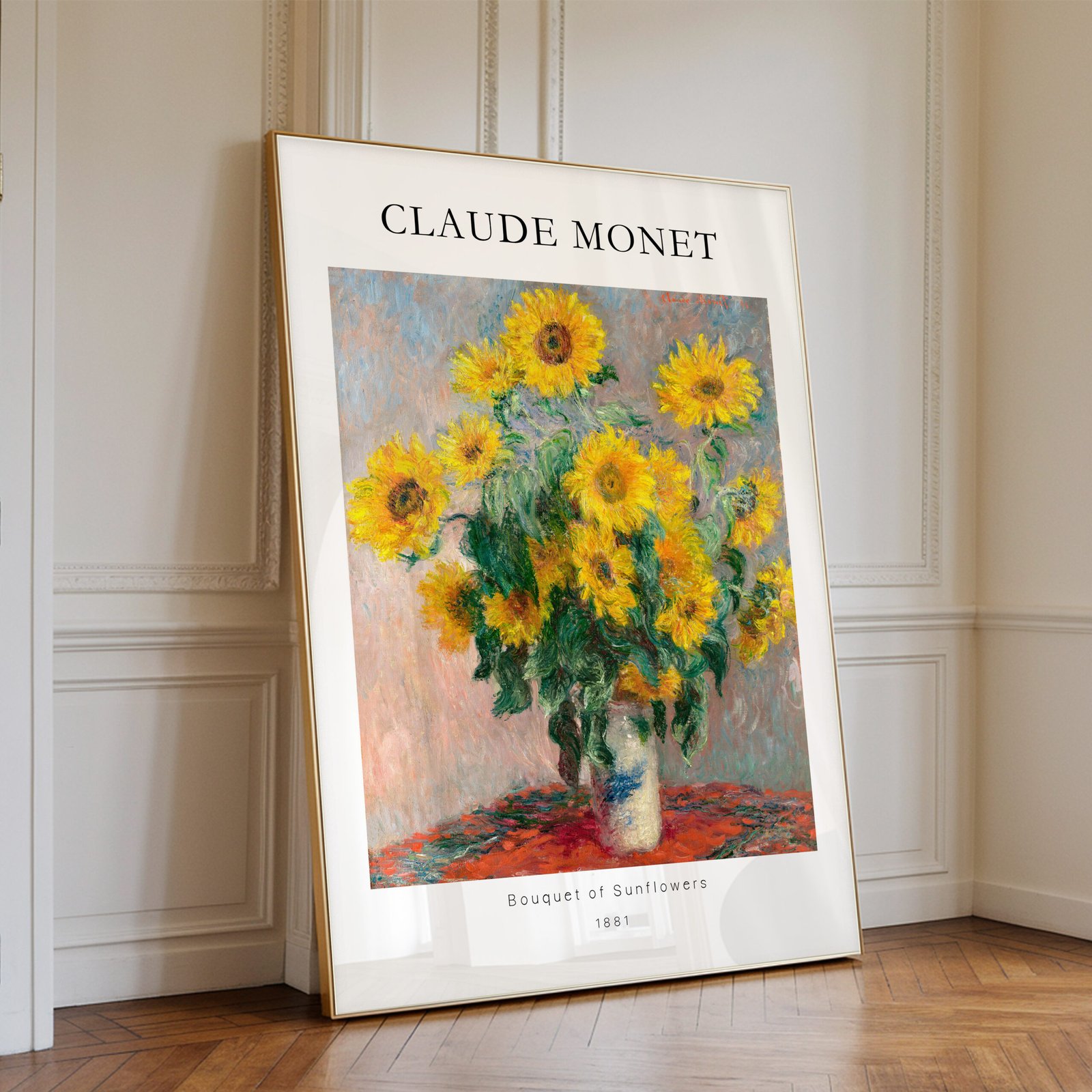 Bouquet of Sunflowers by Claude Monet - Image 4