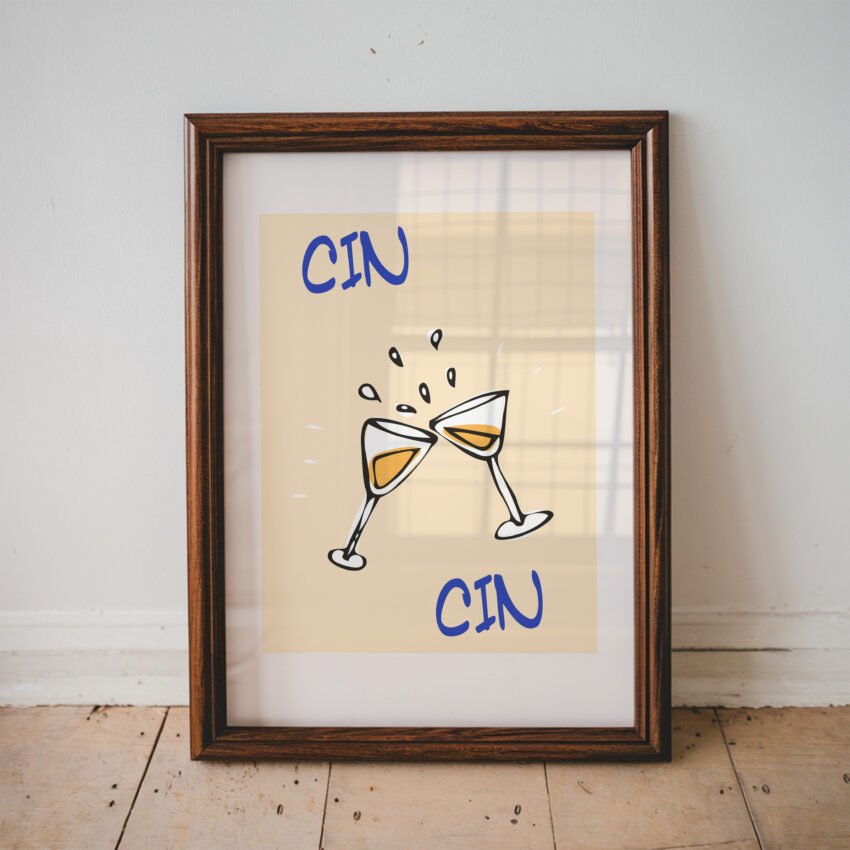 Cin Cin Celebration Art Print - Image 3