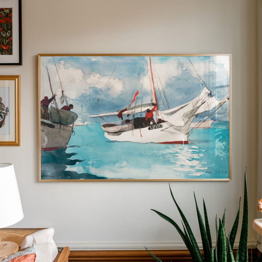Boats in Key West by Winslow Homer - Image 2