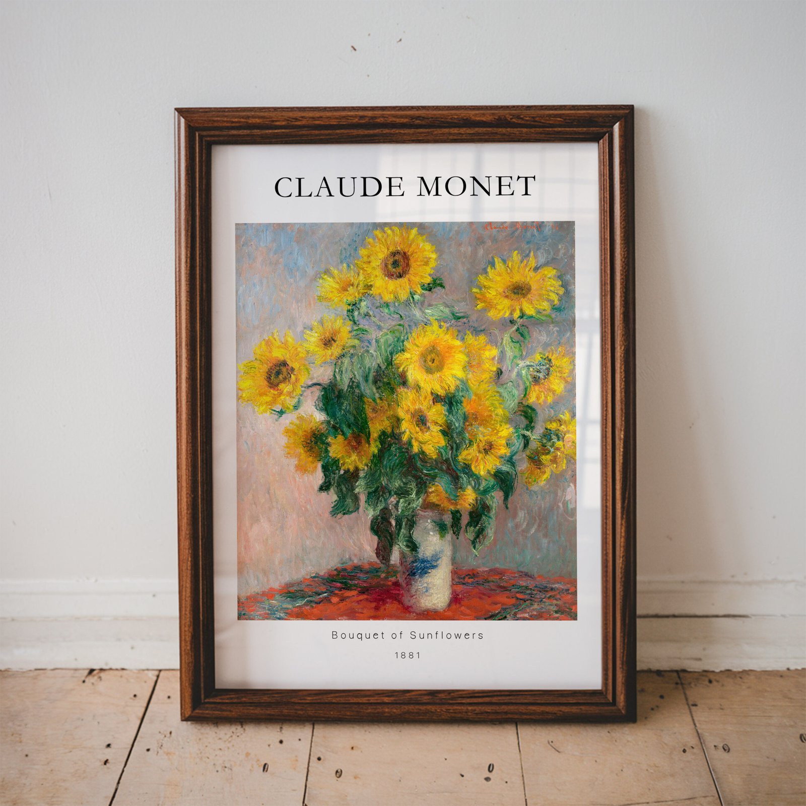 Bouquet of Sunflowers by Claude Monet - Image 3