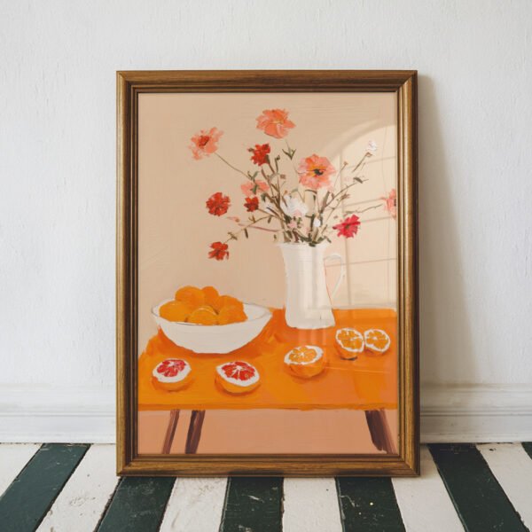 Citrus Blossom Still Life Print
