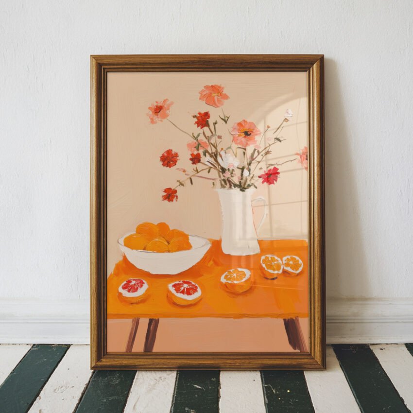 Citrus Blossom Still Life Print