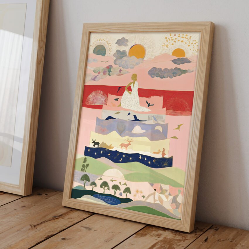Layered Dreamscape Print - Image 2