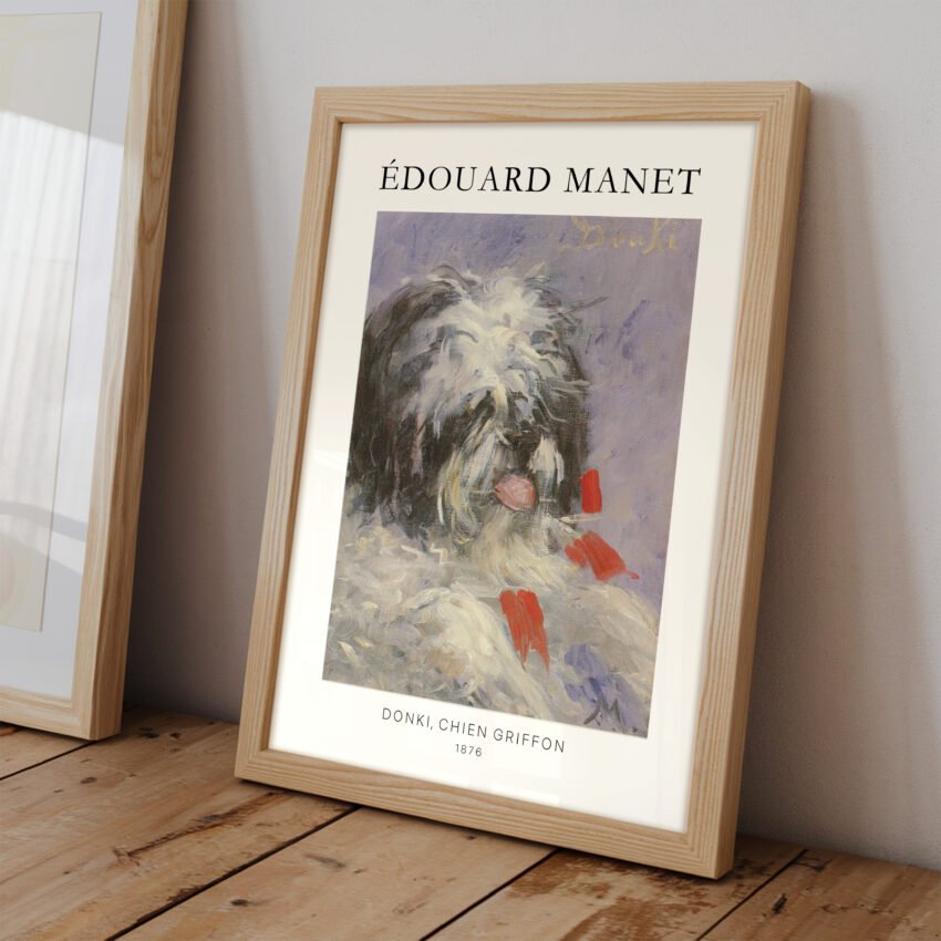 Donki Chien Griffon by Édouard Manet - Image 2