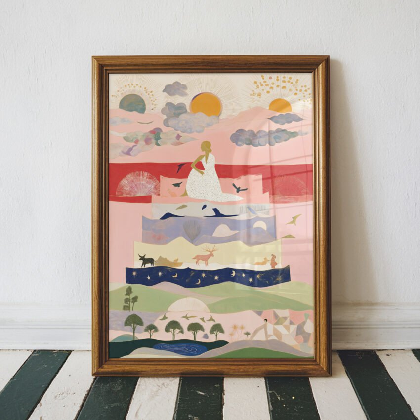 Layered Dreamscape Print - Image 3