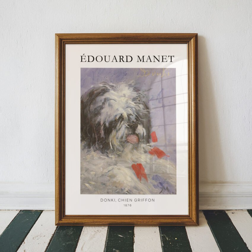 Donki Chien Griffon by Édouard Manet - Image 3