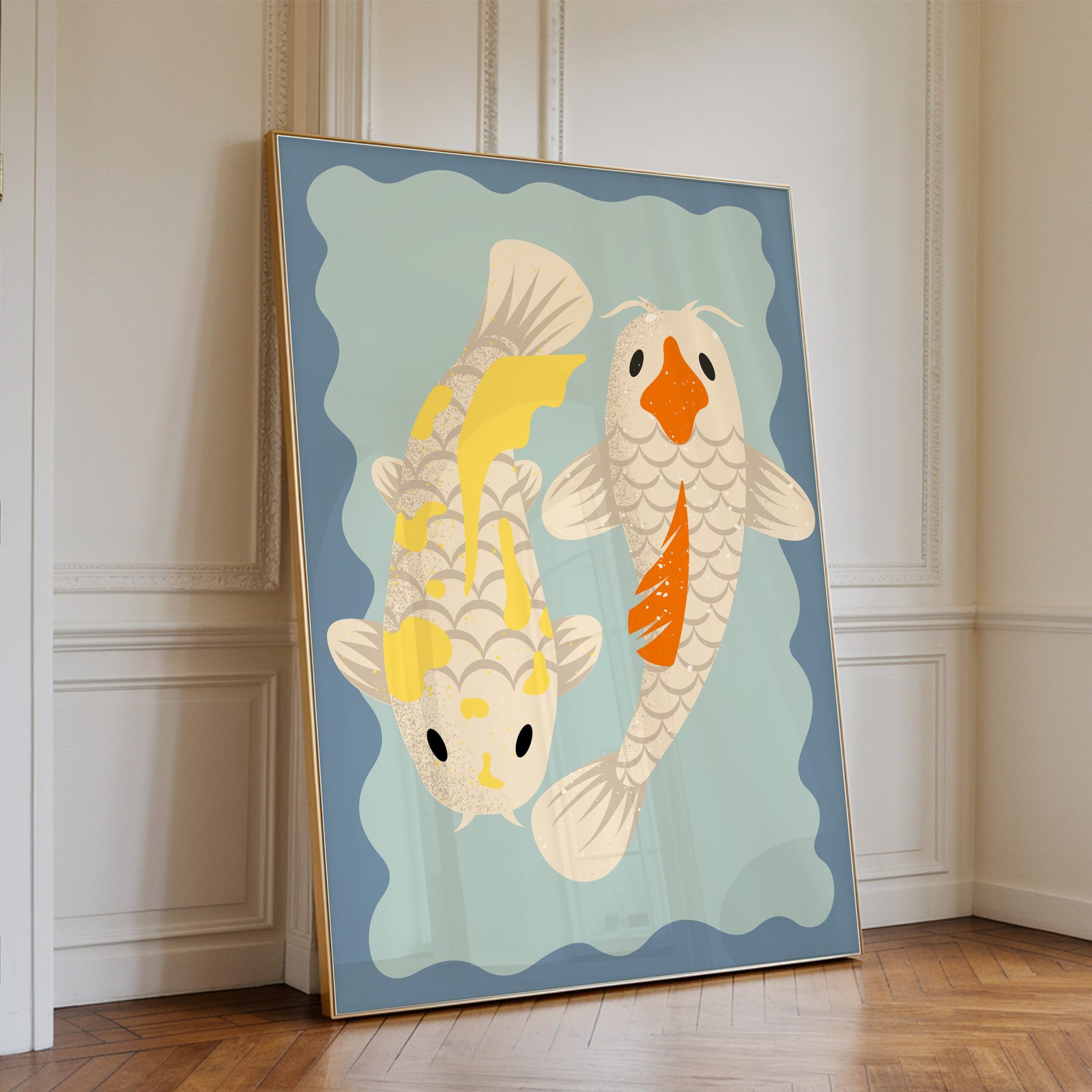Koi Fish Wall Art - Image 3