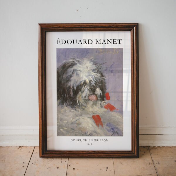 Donki Chien Griffon by Édouard Manet