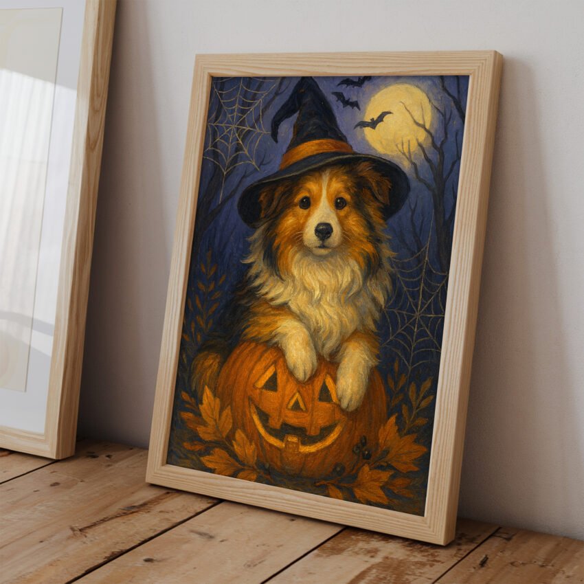Halloween Sheltie Pup - Image 2