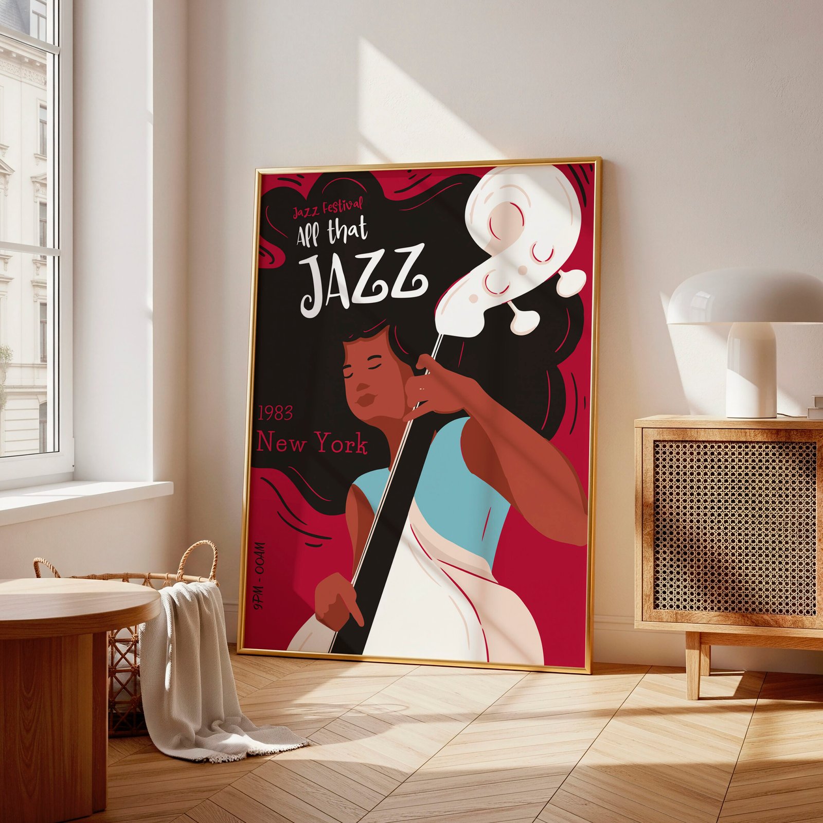All That Jazz – New York Jazz Festival 1983 Poster - Image 3