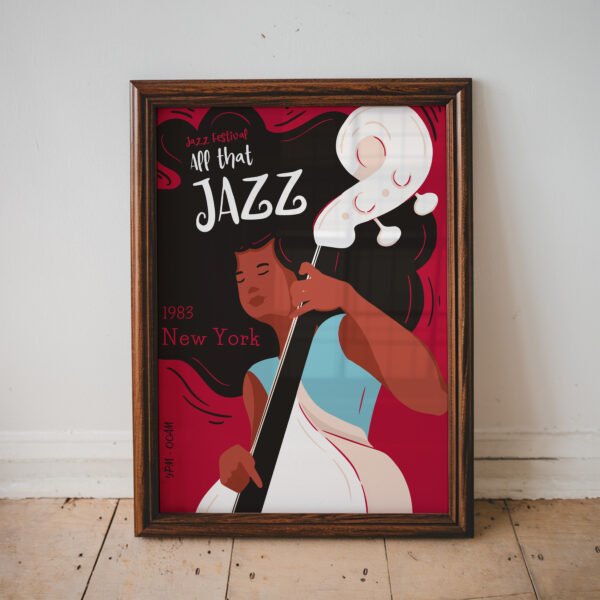 All That Jazz – New York Jazz Festival 1983 Poster
