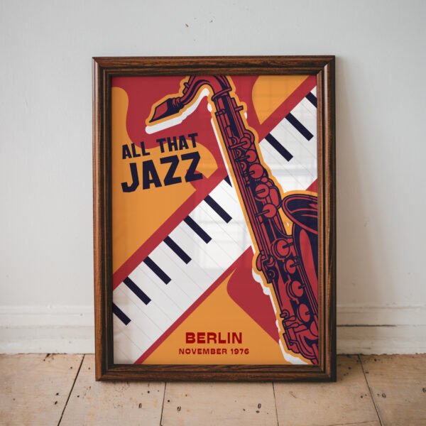 All That Jazz – Berlin 1976 Poster