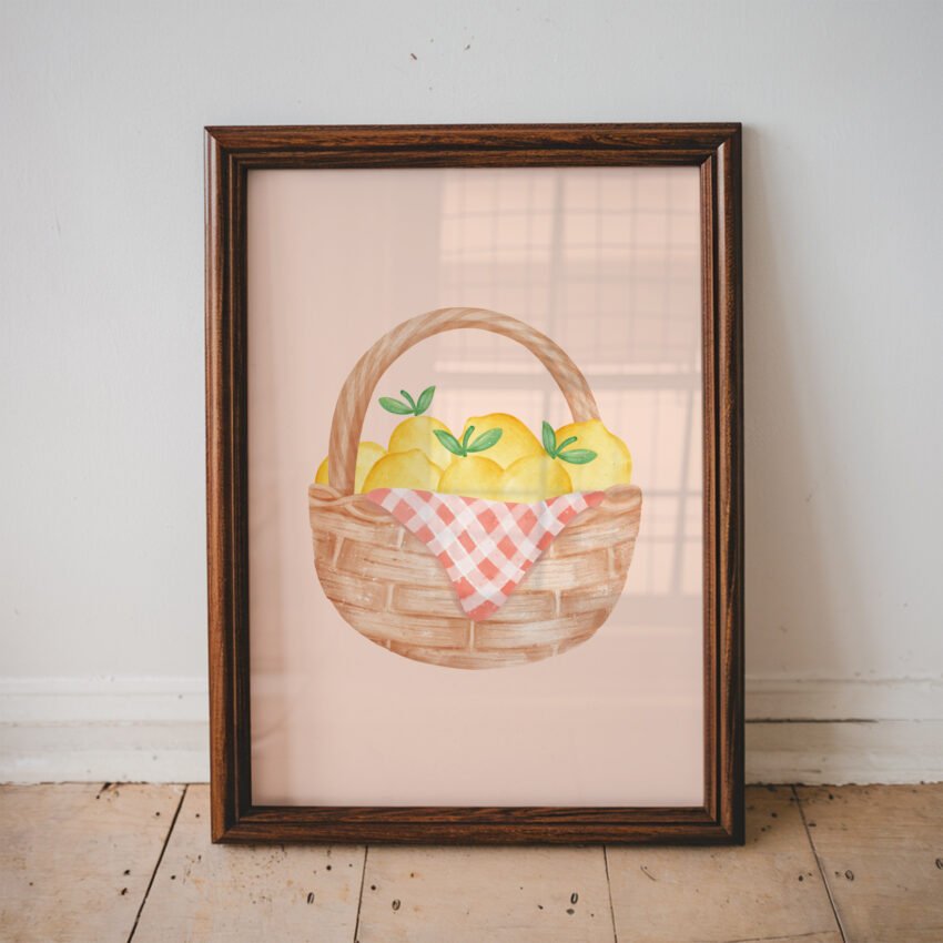Basket of Lemons - Image 4