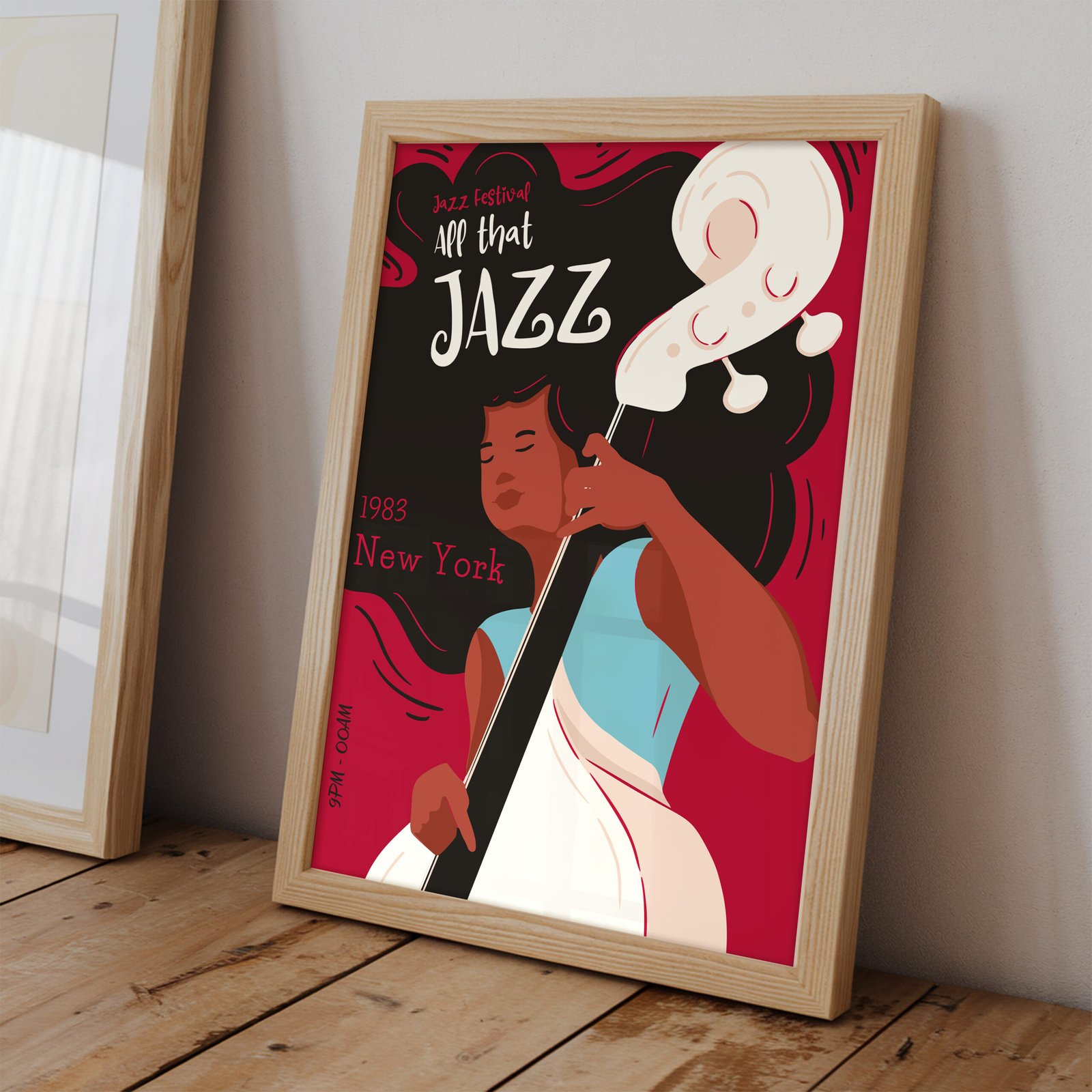 All That Jazz – New York Jazz Festival 1983 Poster - Image 2