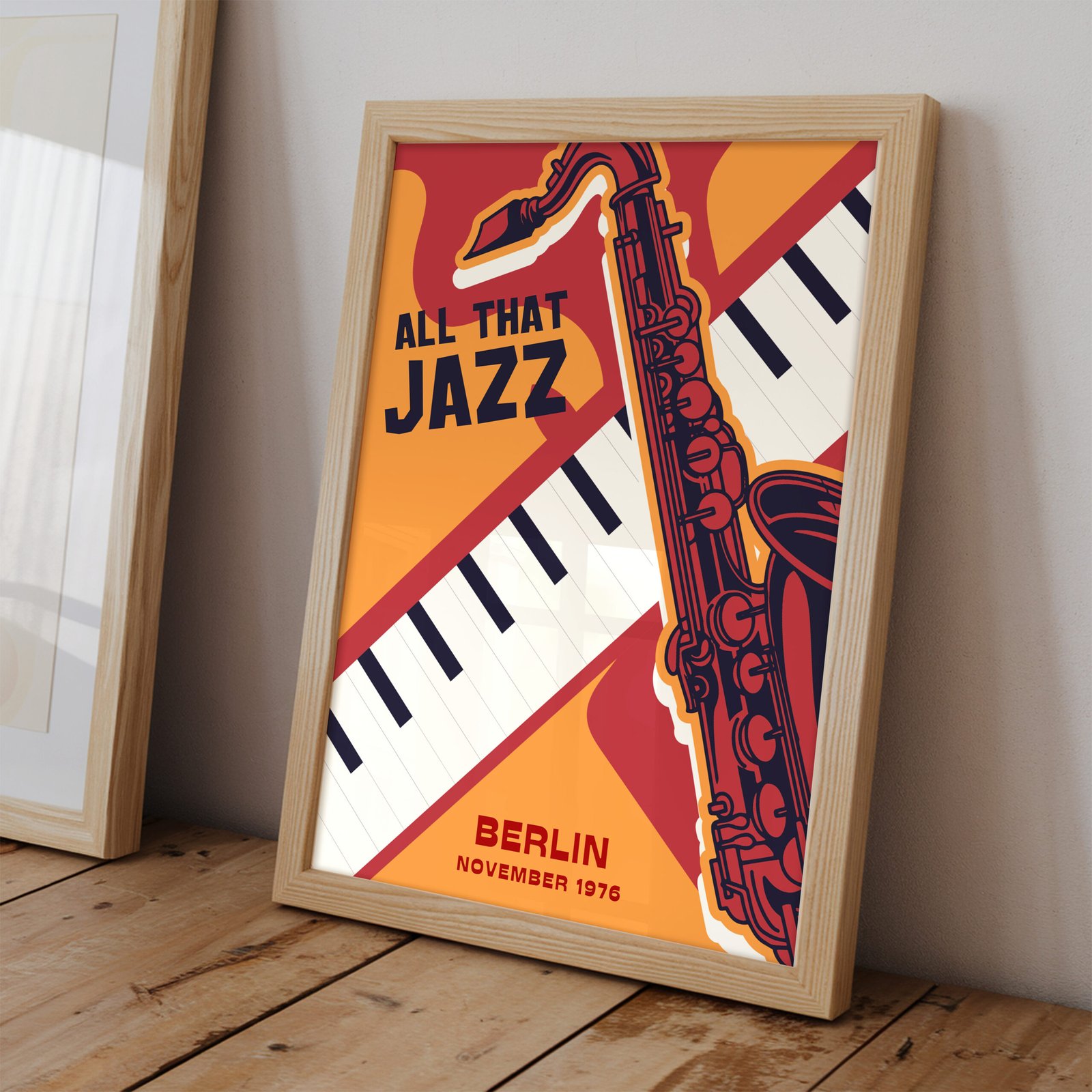 All That Jazz – Berlin 1976 Poster - Image 2