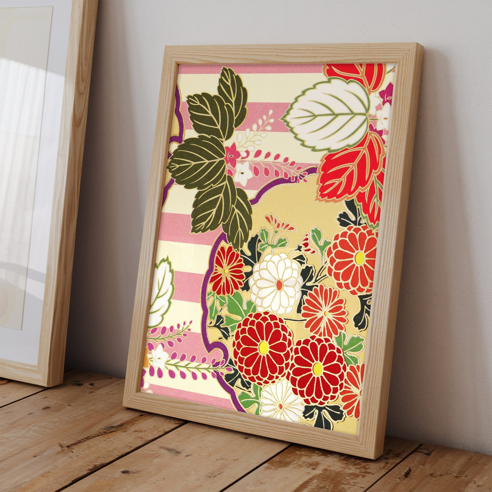 Japanese Floral Kimono Pattern - Image 2