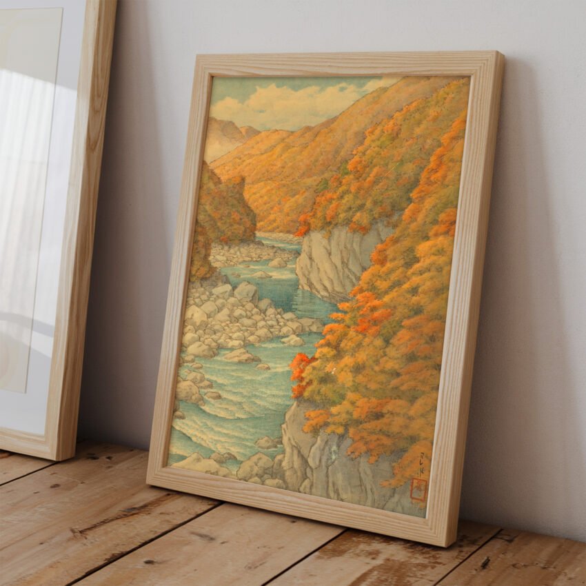 Autumn Landscape by Kawase Hasui - Image 2