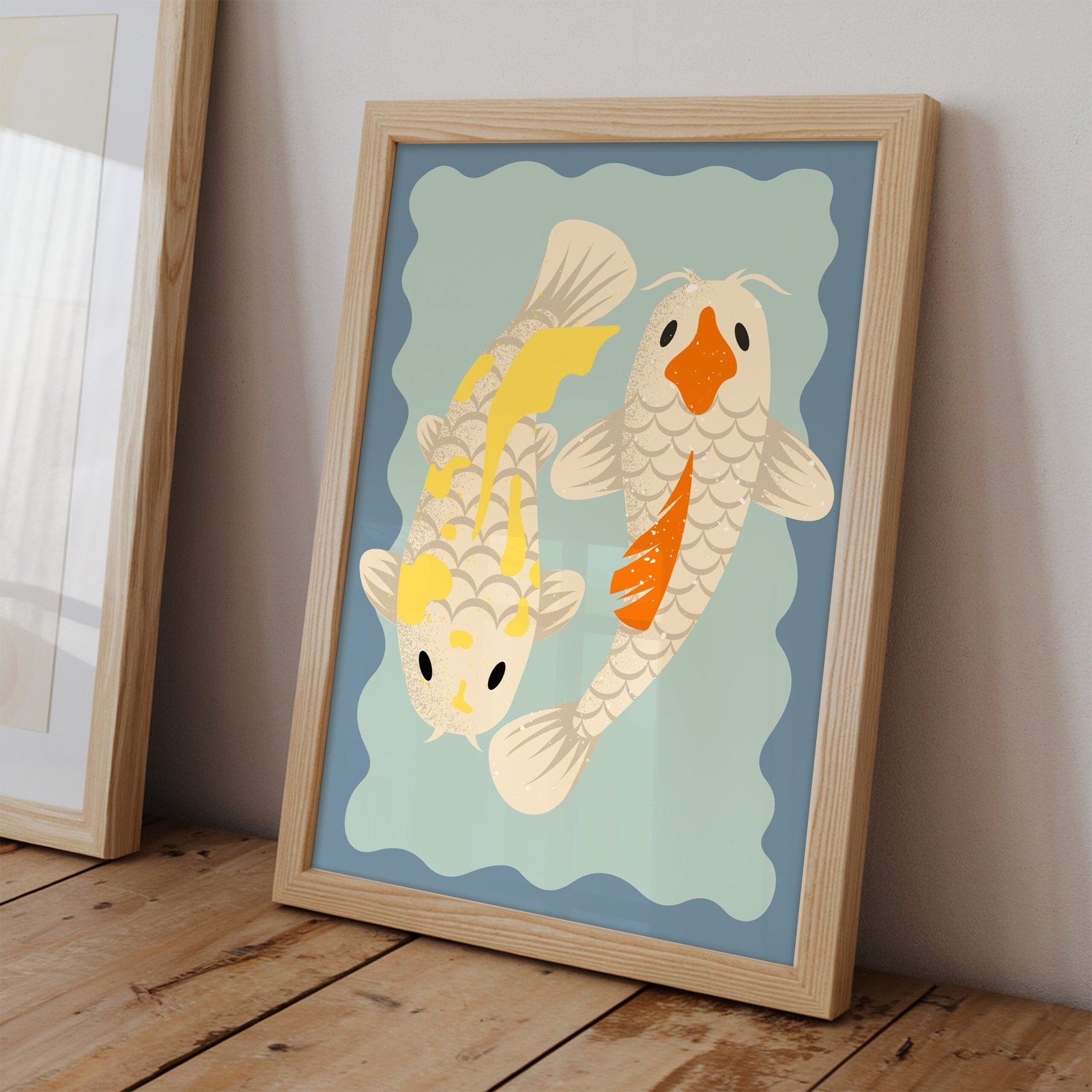 Koi Fish Wall Art - Image 2