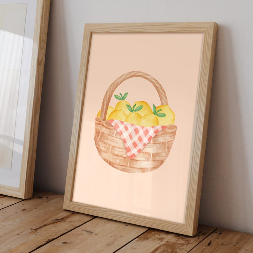 Basket of Lemons - Image 2