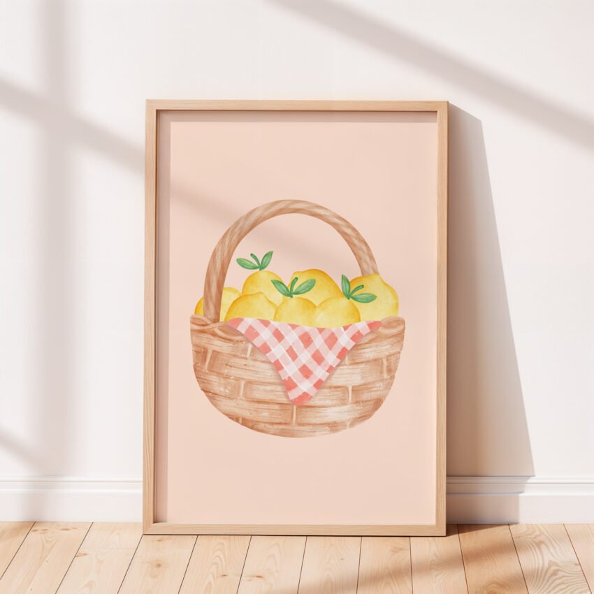 Basket of Lemons - Image 3
