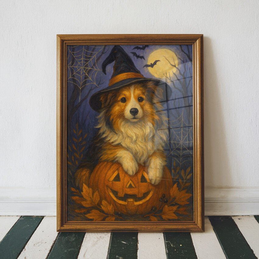 Halloween Sheltie Pup - Image 3