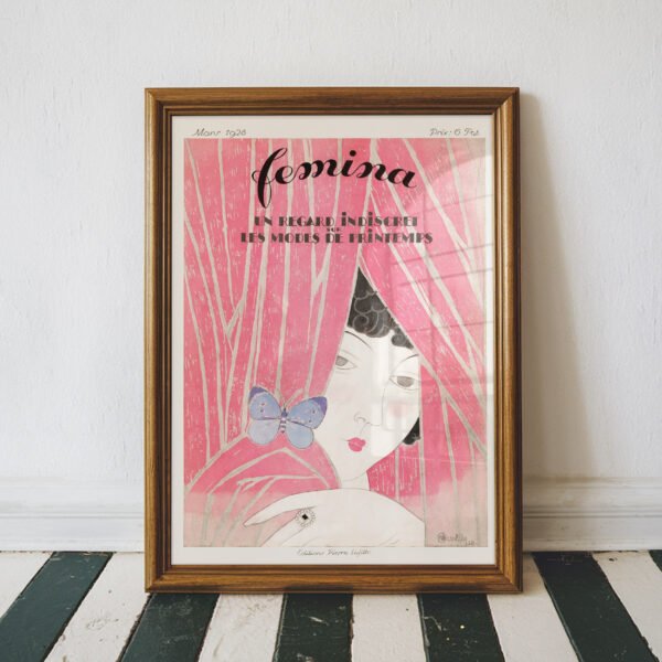 Vintage Femina Magazine Cover