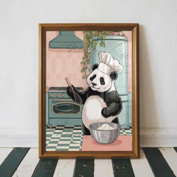 Chef Panda in the Kitchen