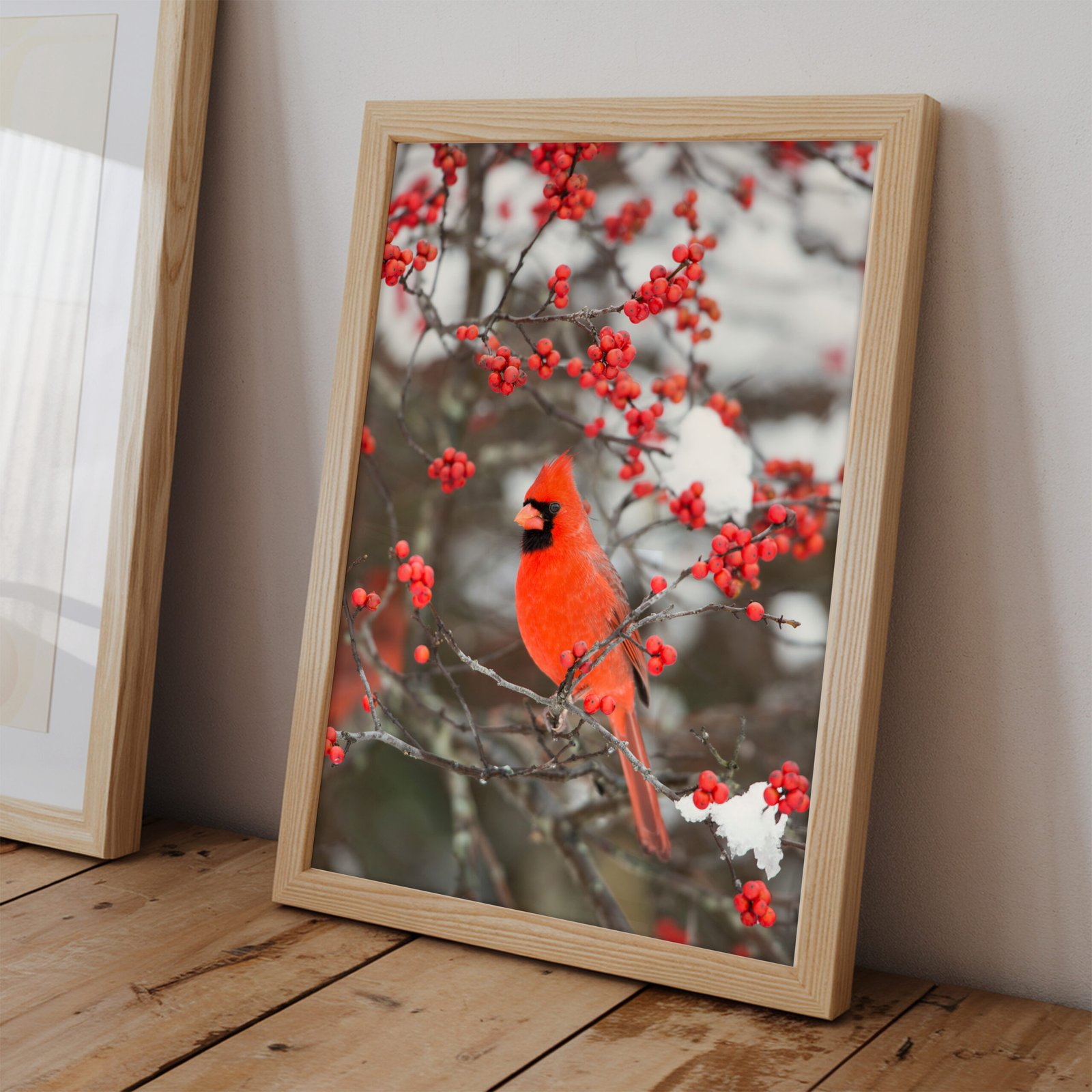 Cardinal in Winter - Image 2