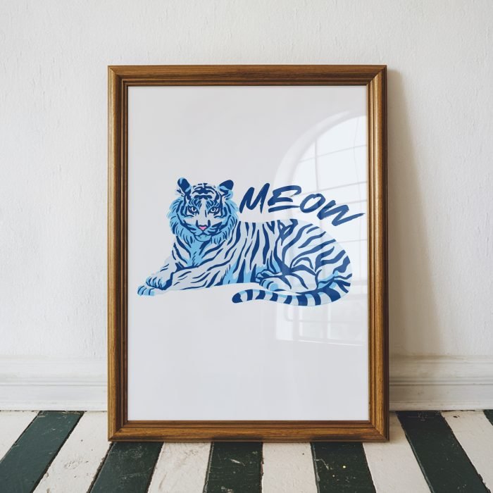 large wall art print striped floor copy